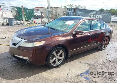 2010 Acura Tl 3.5 z USA, uszkodzony, nr VIN 19UUA8F5XAA004733